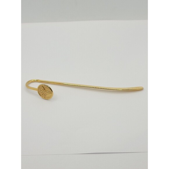 Brass caduceus Book Marker - Picture 1 of 4